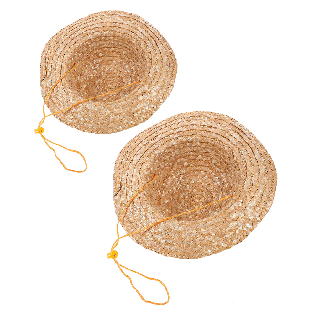 Sun Hat Wide Brim - 2 cappelli da sole per bambini,