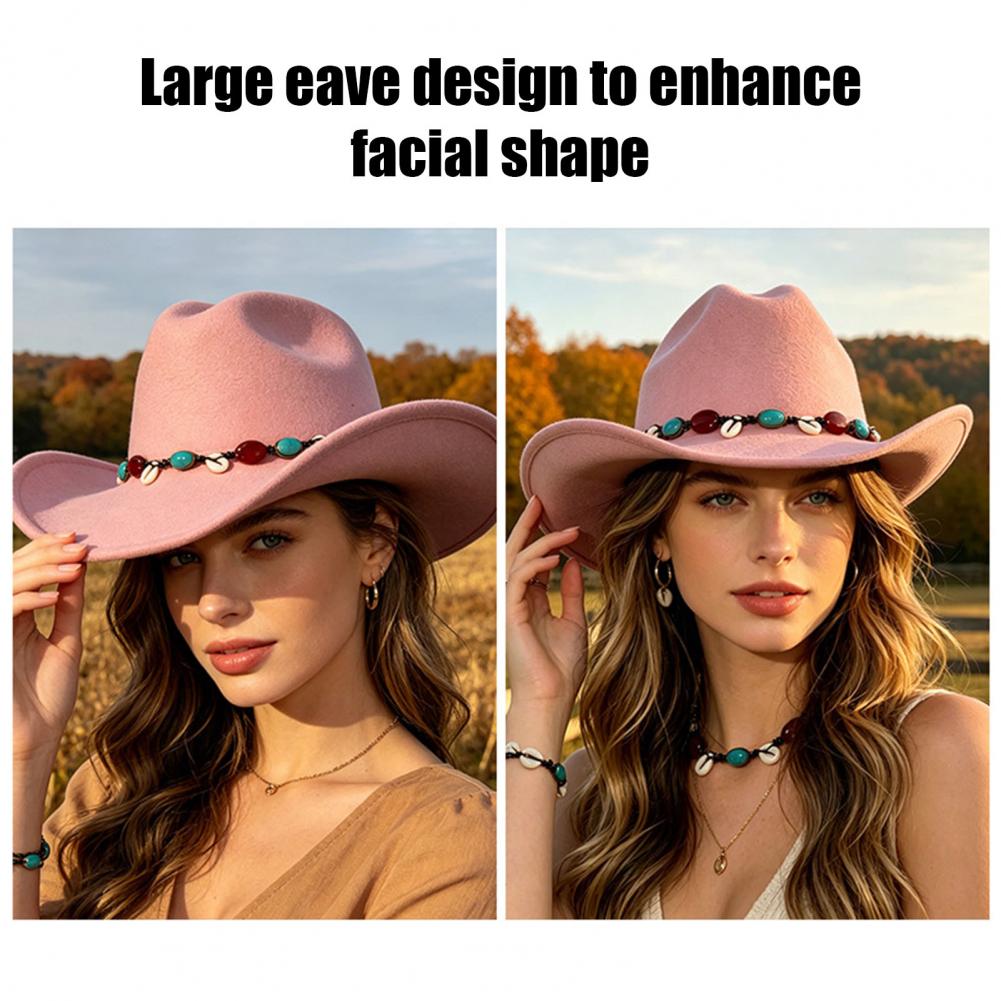 Fedora Hat Wool - Accessori da Viaggio per Donne, Cappello