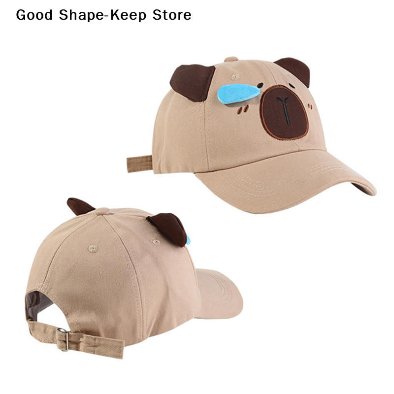 Golf Cap Dad - Cappellino da baseball ricamato con capibara