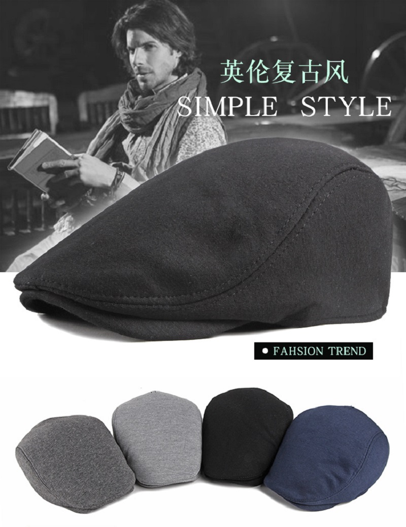 Newsboy Cap Ivy - Cappello da giornalista in cotone da