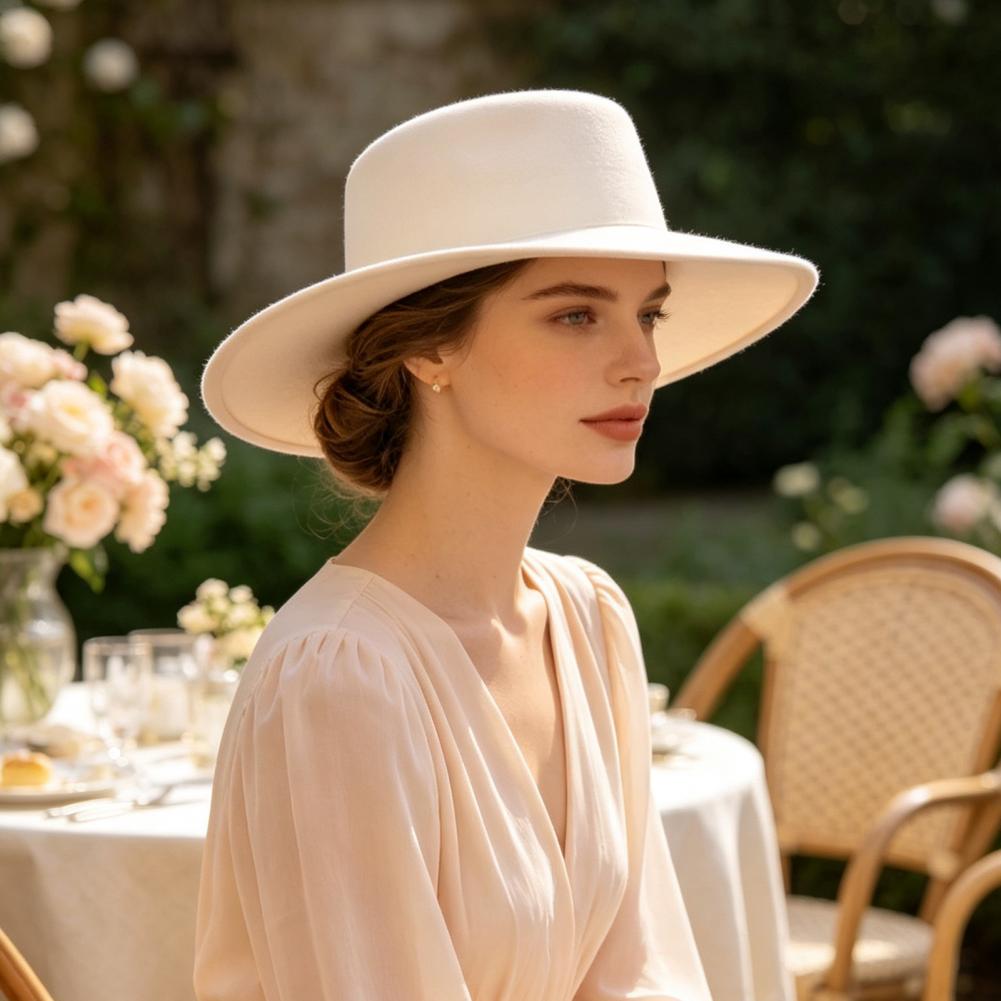 Elegante Cappello da Festa per - Fedora Hat Wool recensione e prezzo