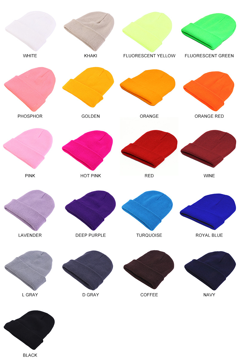 Berretto in maglia a tinta uni - Beanie Cuffed Knit recensione e prezzo